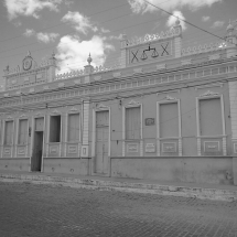 Prédio da prefeitura e da antiga cadeia pública de Queimadas. Foto: Paulo Oliveira