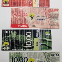 O Timba, moeda social de Juazeiro do Norte (CE), deixou de circular porque o banco que lhe dava lastro fechou. Reprodução