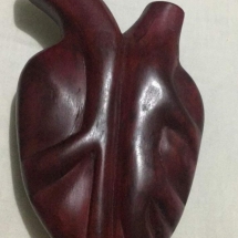 Ex-voto em forma de coração. Acervo de Vanderlei Costa. Juazeiro do Norte
