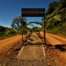 Avenida Nossa Senhora de Lourdes foi aberta pelos moradores de Rui Barbosa. Foto: Paulo Oliveira Avenida Nossa Senhora de Lourdes foi aberta pelos moradores de Rui Barbosa. Foto: Paulo Oliveira