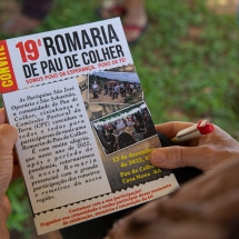 Folheto convocando para a romaria. Foto: Thomas Bauer/H3000/CPT-BA